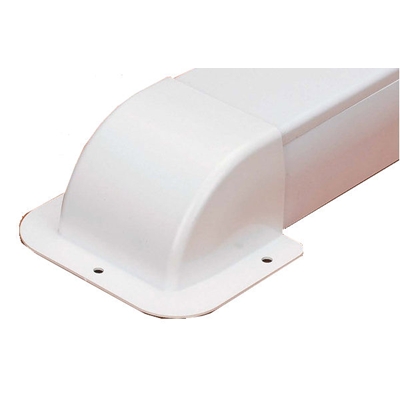 CACHE MURAL OPTIMAL TAILLE 80 BLANC PUR RAL 9003