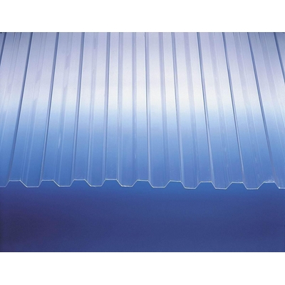 TÔLE POLYCARBONATE D'ÉCLAIREMENT ANTICHOC TRAITÉE ANTI-UV UNE FACE