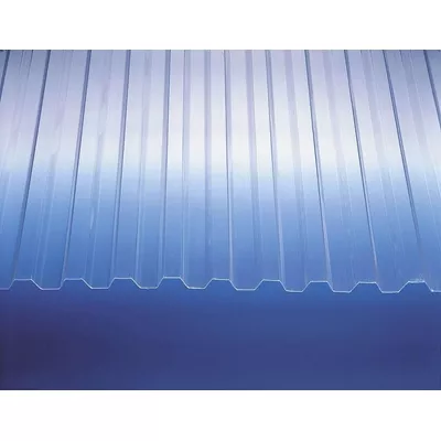 TÔLE POLYCARBONATE D'ÉCLAIREMENT ANTICHOC TRAITÉE ANTI-UV UNE FACE