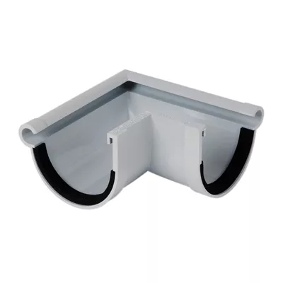 ÉQUERRE DE GOUTTIÈRE PVC