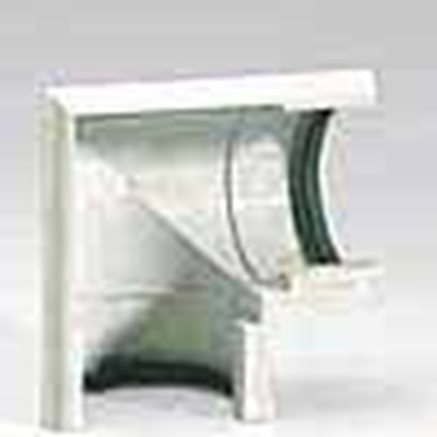 ANGLE MIXTE PVC PR GOUTTIERE 25 GRISE A JOINT