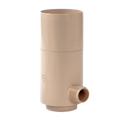 RECUPERATEUR EAU PLUVIALE 80MM PVC SABLE  26X34