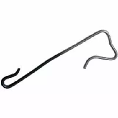 CROCHET ARDOISE INOX 17% FIL DE 3MM CROSSINUS À AGRAFE