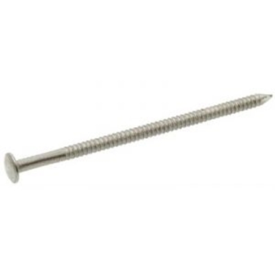 POINTE TËTE EXTRA LARGE INOX ANNELÉES  FIL DE 3MM