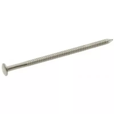POINTE TËTE EXTRA LARGE INOX ANNELÉES  FIL DE 3MM