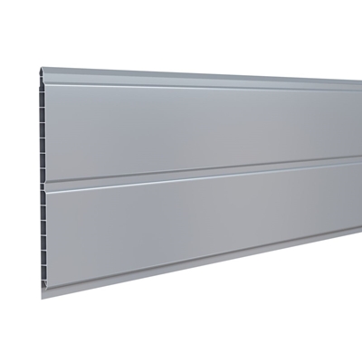 LAMBRIS PVC ALVEOLAIRE GRIS - 2 ONDES 250MM X 4ML