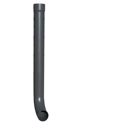 DAUPHIN FONTE COUDÉ SANS JOINT COULEUR BRUN