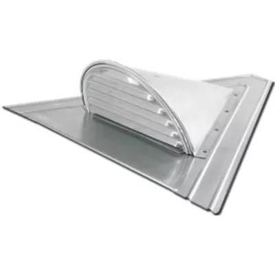 CHATIÈRE DE VENTILATION POUR COUVERTURE ARDOISE 1/2 RONDE