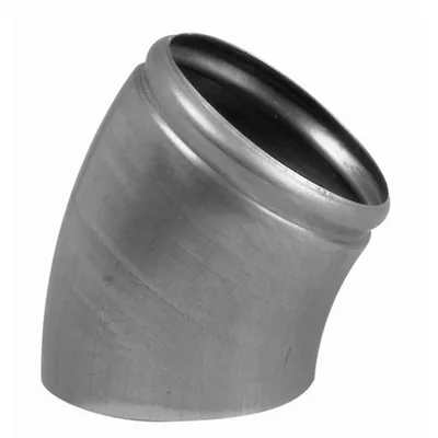 COUDE ROTULE À 36° ZINC NATUREL