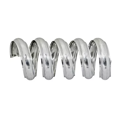 BAGUE SPIRALE AVEC BORD À SOUDER