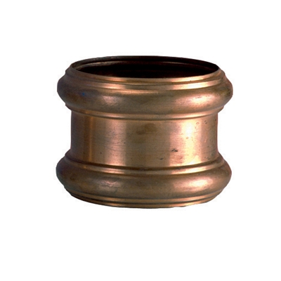 BAGUE DOUBLE CUIVRE Ø 80MM