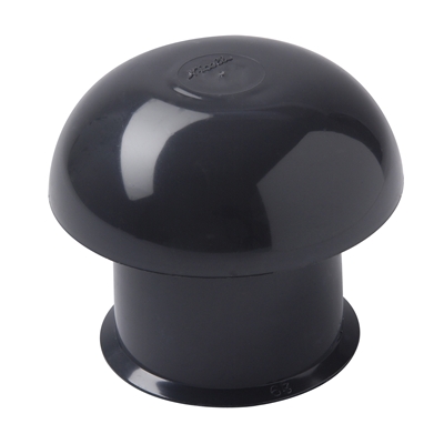 CHAPEAU DE VENTILATION Ø40MM SIMPLE COULEUR ARDOISE