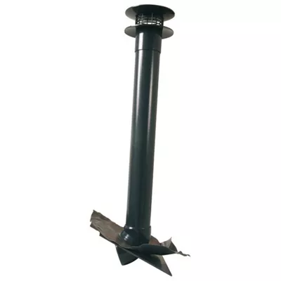 EXTRACTEUR STATIQUE  Ø100MM AVEC EMBASE PLOMB