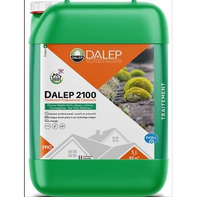 BIDON 5L. FONGICIDE & HYDROFUGE PRO. DALEP 2100