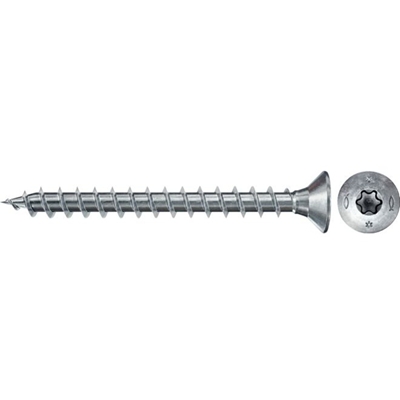 VIS TÊTE FRAISÉE TORX BICHROMATÉE Ø 3,5MM FILETAGE TOTAL