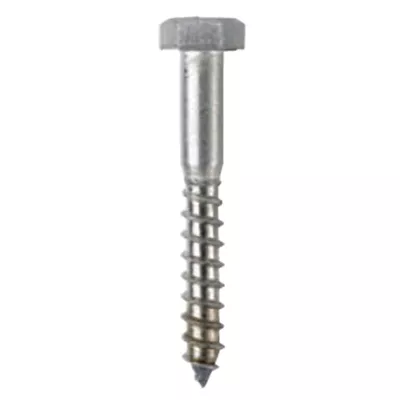 TIREFOND  ZINGUÉ TÊTE HEXAGONALE Ø 10MM