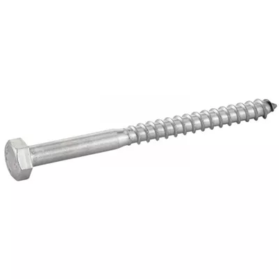 TIREFOND  INOX A2 TÊTE HEXAGONALE Ø 8MM