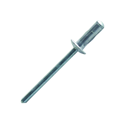 RIVET ALUMINIUM, MANDRIN ACIER TÊTE ÉTROITE