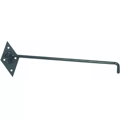 CROCHET CONTREVENT SUR PLATINE