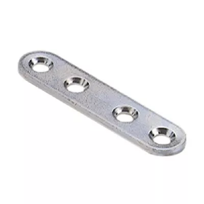 PATTE D'ASSEMBLAGE ZINGUÉE BOUT ROND