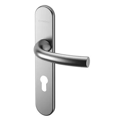 GARNITURE BDC ARGENT PLAQUE 228X42.5MM ARCADE