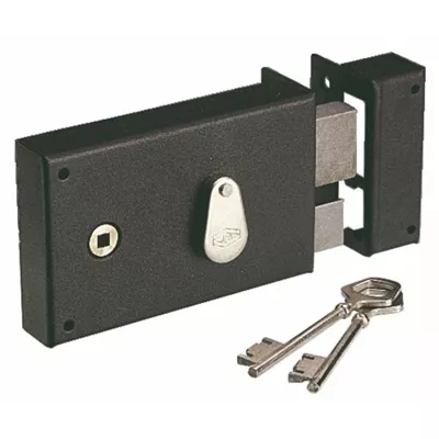 SERRURE PÊNE DORMANT 1/2 TOUR À FOUILLOT