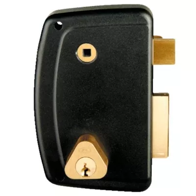 SERRURE À CYLINDRE ROND HORIZONTALE À TIRAGE