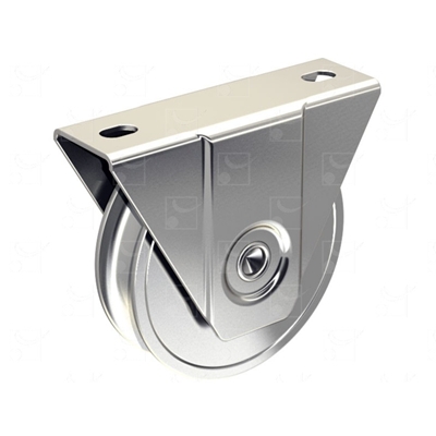 MONTURE A SUPPORT EXT. GALET ACIER GORGE Ø16MM