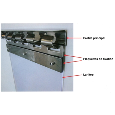 PROFILÉ PRINCIPAL INOX LG 1