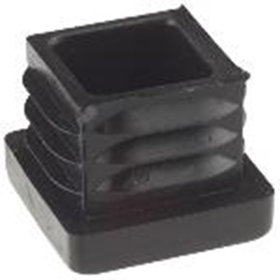 EMBOUT PLASTIQUE RENTRANT POUR TUBE CARRÉ
