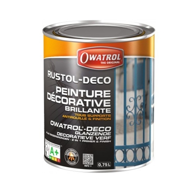 0.75L RUSTOL DECO ANTHRACITE ANTIROUILLE ET FINITION RAL 7016