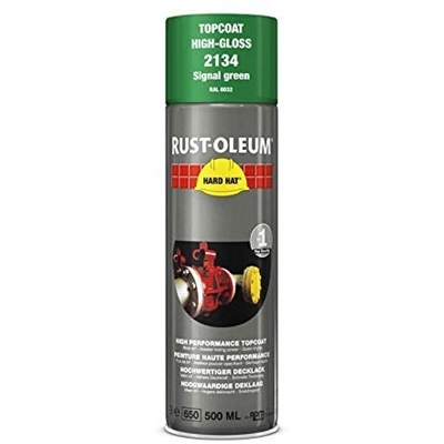 PEINTURE HARD HAT VERT SECURITE RAL 6032 AEROSOL 500ML