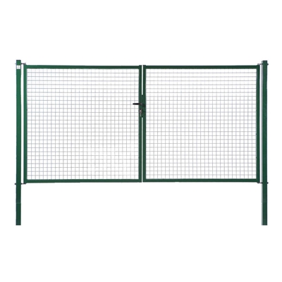 PORTAIL CLASSIC GRILLAGÉ PLASTIFIÉ VERT