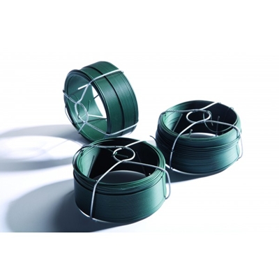 BOBINO FIL D'ATTACHE PLASTIFIE VERT N°10 / 1.5MM EN 50ML