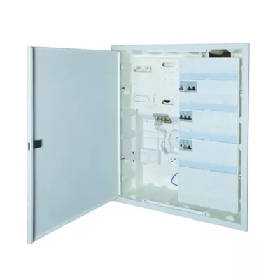 PORTE AFFLEURANTE METAL LAQUE BLANC POUR BAC TF 2T4R