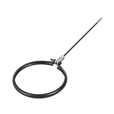COLLIER FIX EMAIL NOIR MAT TIGE 25 CM Ø 130