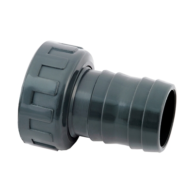 DOUILLE CANNELÉ A ECROU LIBRE 2 X 38MM PVC PN16