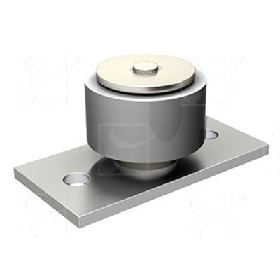 1059 GUIDE DU BAS A SCELLER A OLIVE SUR PLATINE