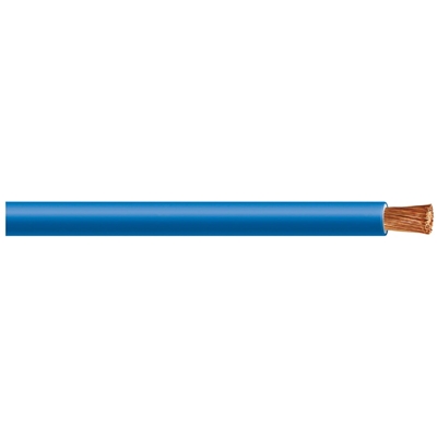 FIL SOUPLE SANS HALOGENE H07Z1-K Ø 2.5 BLEU