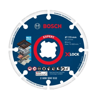 DISQUE A TRONCONNER DIAMANTE Ø 125 MM XLOCK