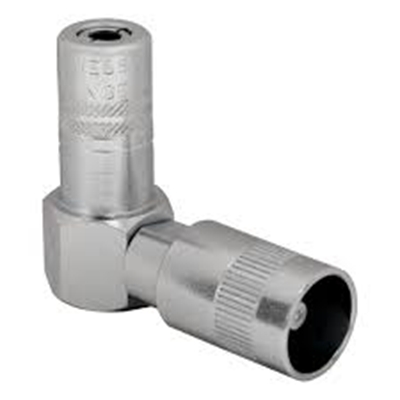 AGRAFE HYDRAULIQUE COUDEE  POUR POMPE A GRAISSE