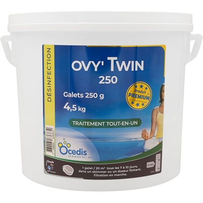 OVY TWIN 250G DESINFECTANT MULTIACTION ENRICHI A L OXYGENE ACTIF