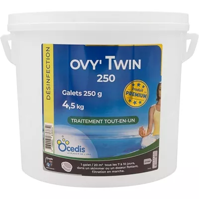 OVY TWIN 250G DESINFECTANT MULTIACTION ENRICHI A L OXYGENE ACTIF