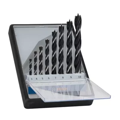 COFFRET DE 8 MECHES BOIS PRO