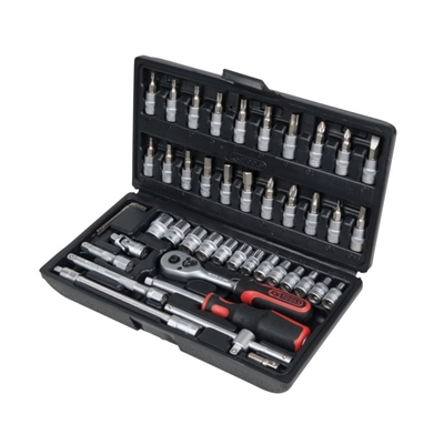 COFFRET DE DOUILLES 1/4 46 PIECES KSTOOLS ( GAMME ECO)