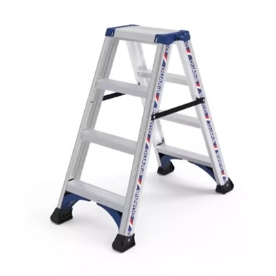 MARCHEPIED PLIANT EN ALUMINIUM  DOUBLE ACCÉS