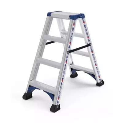 MARCHEPIED PLIANT EN ALUMINIUM  DOUBLE ACCÉS