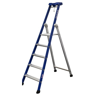 ESCABEAU ALUMINIUM LAQUE 4 MARCHES MP4 639204