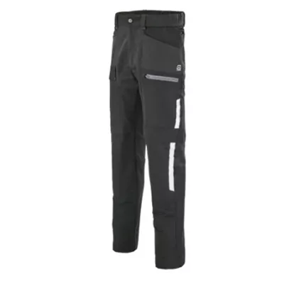 PANTALON DE TRAVAIL STRETCH TWIST NOIR