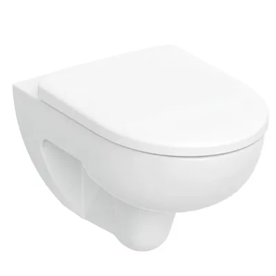 PACK  WC SUSPENDU RENOVA RIMFREE BLANC AVEC ABATTANT FREIN DE CHUTE ET DECLIPSAB